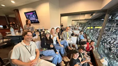 White Sox "Pope Hat" Night with Clients & Friends Photo