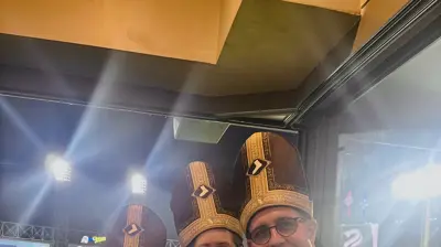 White Sox "Pope Hat" Night with Clients & Friends Photo