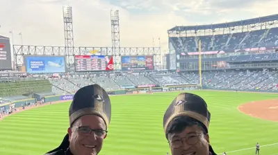 White Sox "Pope Hat" Night with Clients & Friends Photo