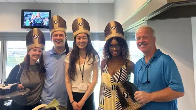 White Sox "Pope Hat" Night with Clients & Friends Photo
