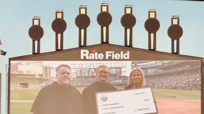 White Sox "Pope Hat" Night with Clients & Friends Photo
