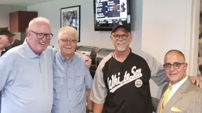 White Sox "Pope Hat" Night with Clients & Friends Photo