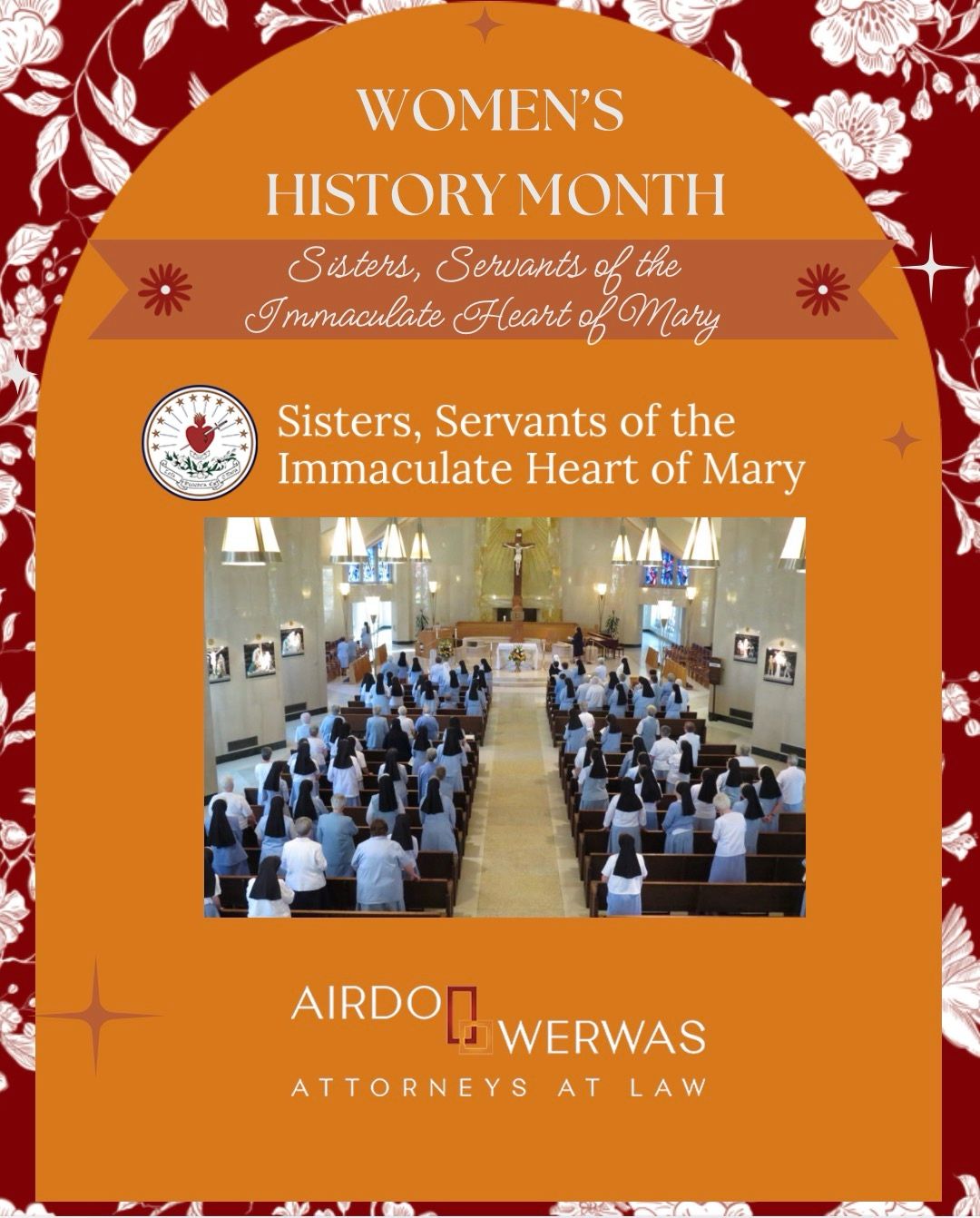 Recognizing the Sisters, Servants of the Immaculate Heart of Mary