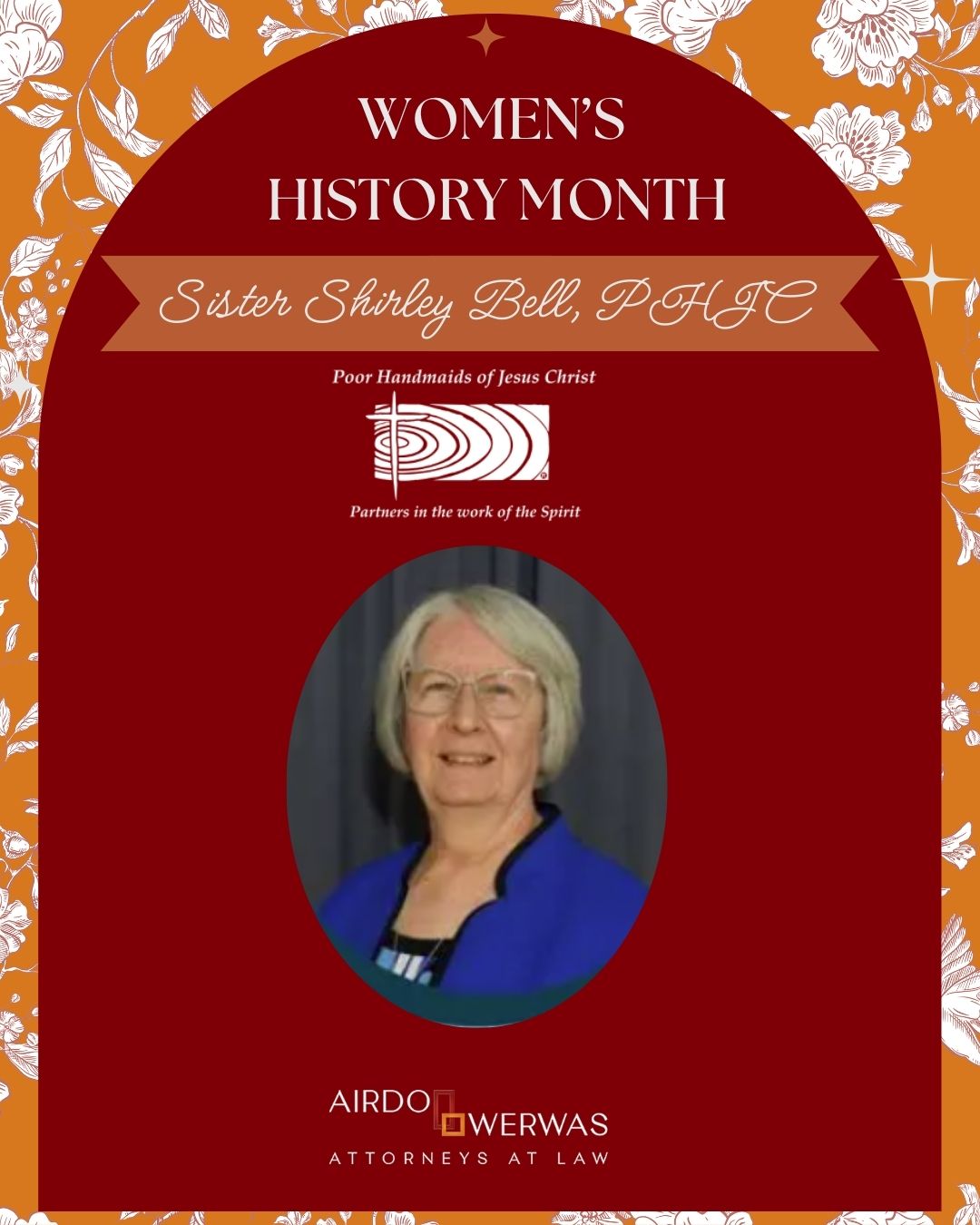 Recognizing the Poor Handmaids of Jesus Christ and Sister Shirley Bell, PHJC