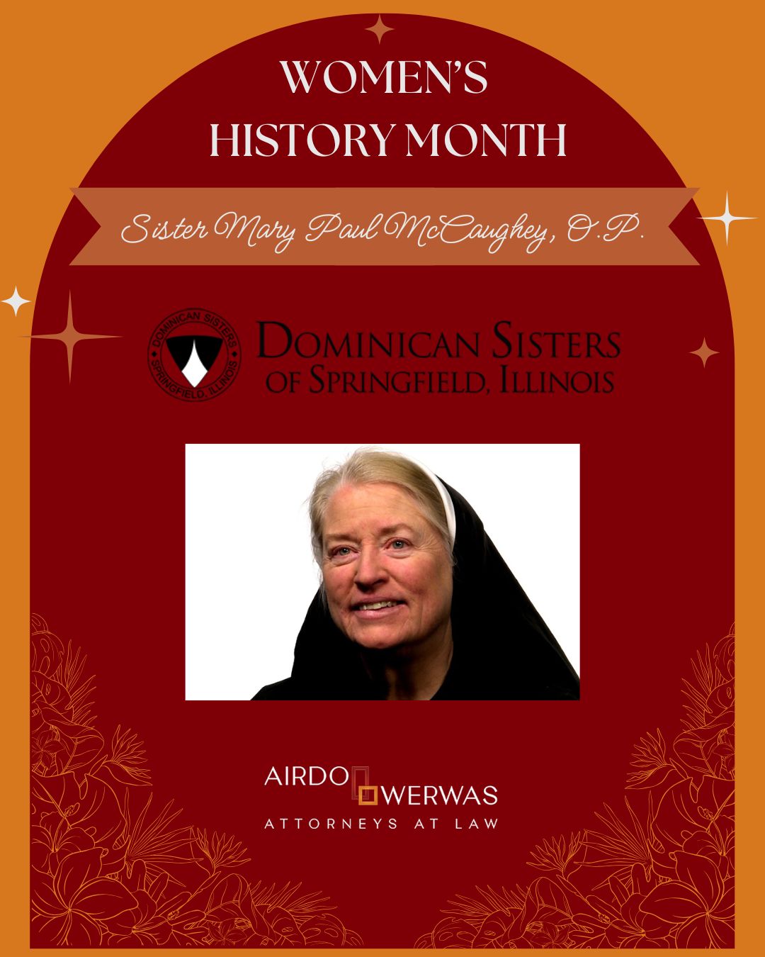 Recognizing Sister Mary Paul McCaughey, O.P.