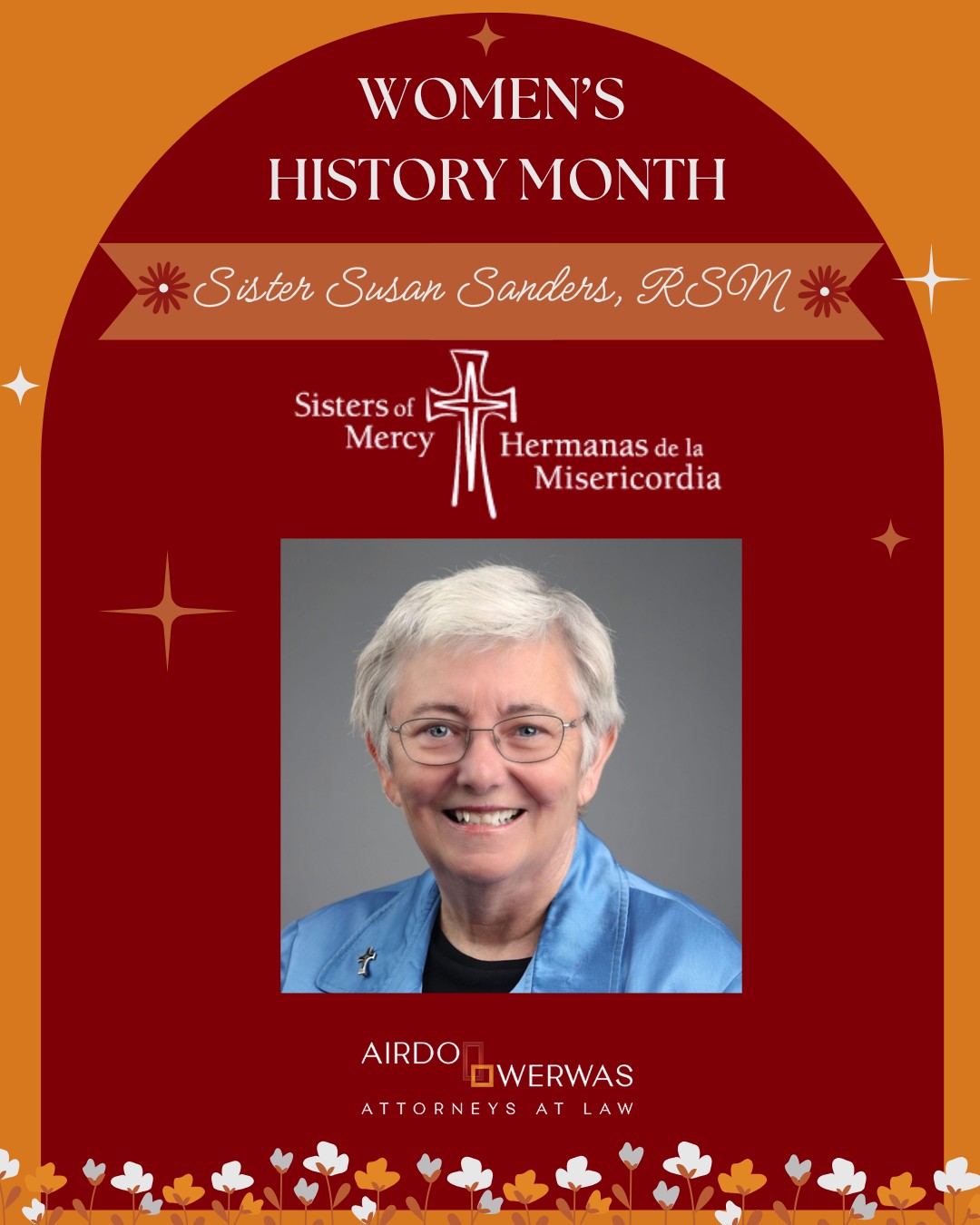 Recognizing Sister Susan Sanders, RSM