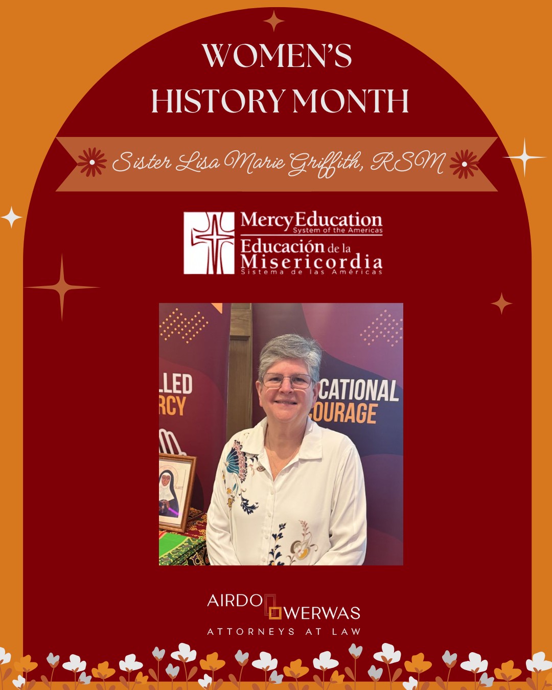 Recognizing Sister Lisa Marie Griffith, RSM,