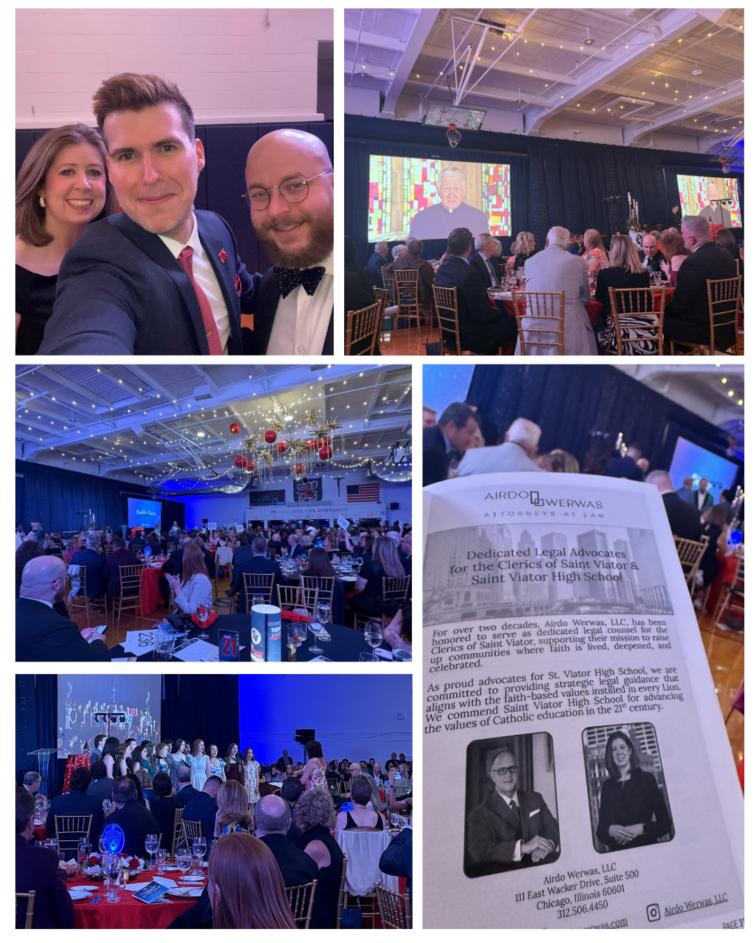 Honored to Support Saint Viator High School