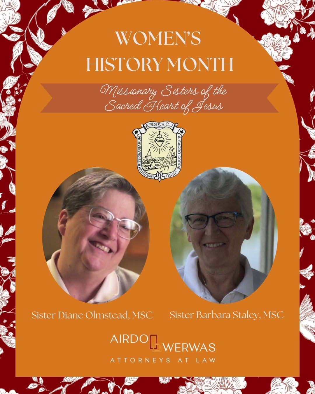 Recognizing the Missionary Sisters of the Sacred Heart of Jesus