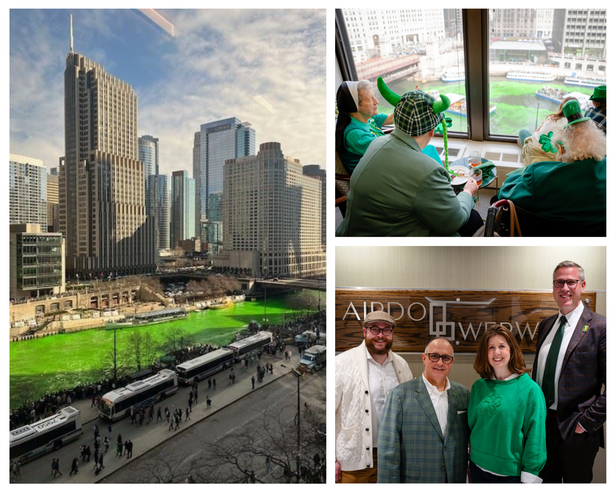 Celebrating a Chicago Tradition: Airdo Werwas’ Annual St. Patrick’s Day River Dyeing Open House & Brunch