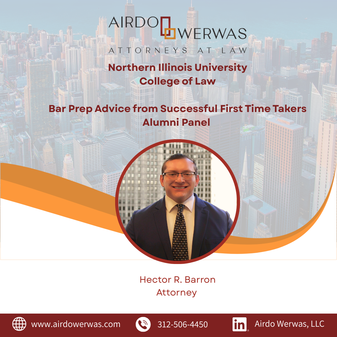 Hector Barron Shares Bar Exam Strategy and Faith-Based Perspective at NIU College of Law