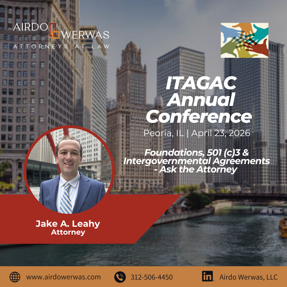 Jake A. Leahy to Present at ITAGAC Annual Educational Conference