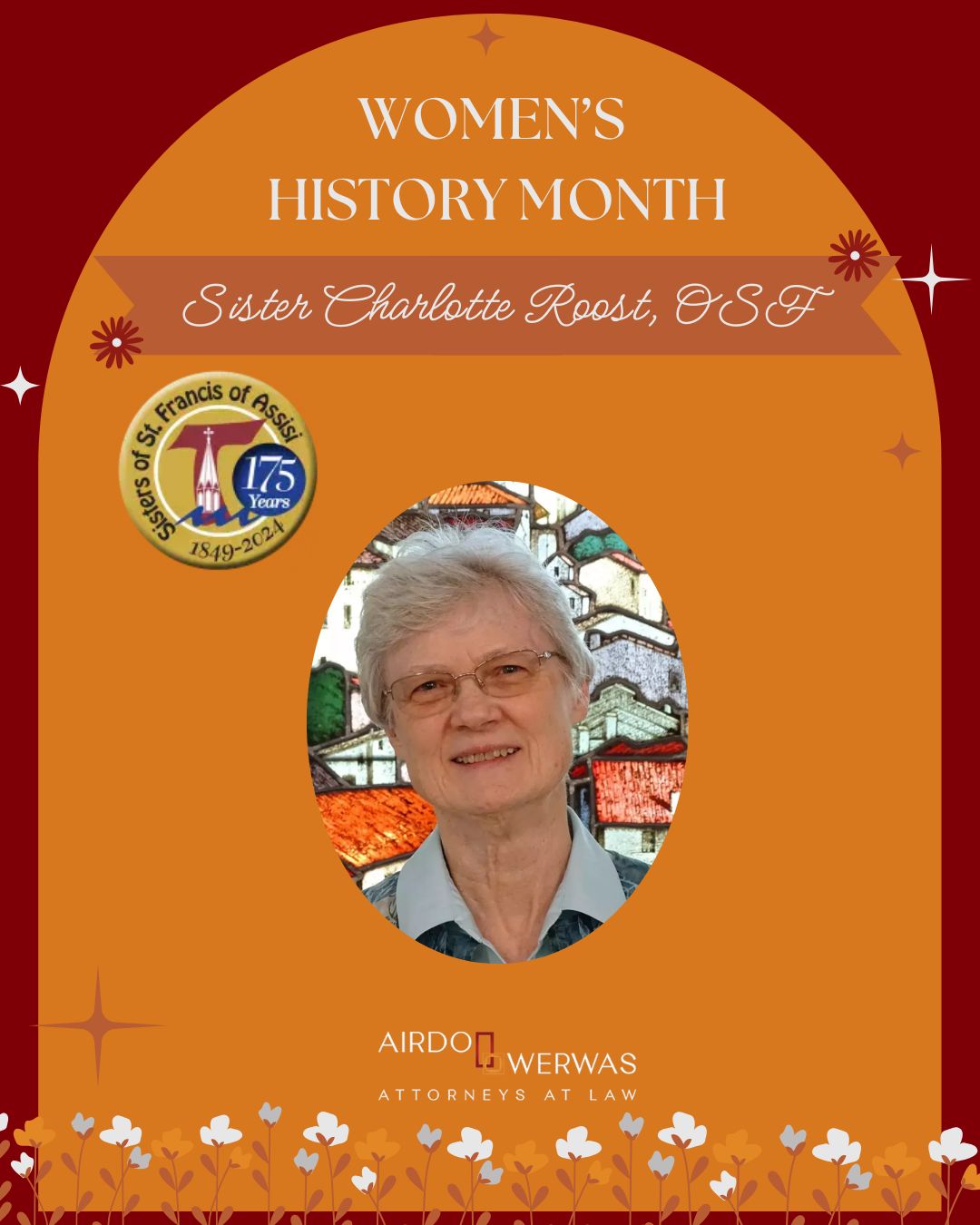 Recognizing Sisters of St. Francis of Assisi and Sister Charolotte Roost, OSF